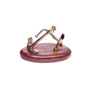 Nautical Brass Anchor Design Table <b>Bell</b> for Desk Top Table School Industrial Nautical Gift for Wholesale - Product Image 4