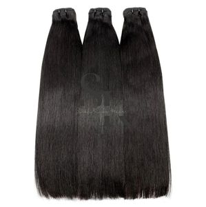 Extensions de cheveux humains indiens Remy NAJIR HAIR HUB, lisses, pré-bouclées - Product Image 2