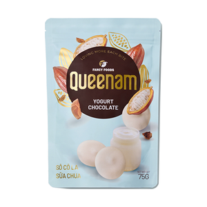 Fabricant Vente de Gros OEM Snacks HALAL Haute Qualité Chocolat Yaourt Saveur Chocolat Bouton Bonbons Alimentaire 75G - Product Image 1