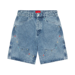 Shorts de mezclilla casuales modernos para mujer con material premium, ajuste cómodo y shorts de mezclilla para mujer aptos para la temporada. - Product Image 1
