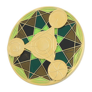 Monedas <span class=keywords><strong>de</strong></span> Alta Calidad con <span class=keywords><strong>el</strong></span> Símbolo del Cubo del Codex Metatron, 72 Nombres <span class=keywords><strong>de</strong></span> Dios, Moneda del Rey Salomón, Monedas <span class=keywords><strong>de</strong></span> Color Transparente para Colección - Product Image 5