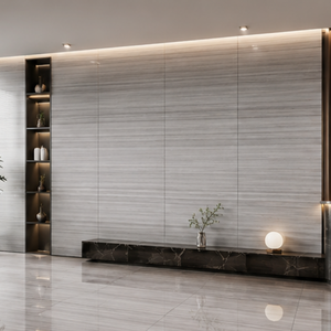Prix direct usine, grande dalle de marbre gris Bardillo poli, design moderne, écologique, thème Forêt Tropicale, pour bureau et maison - Product Image 1
