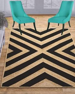 Alfombra Moderna de Poliéster Hecha a Mano de Color Sólido, Larga y Afelpada, de Cobertura Total, Lavable, para Sala de Estar o Cafetería, Estilo Europeo Transfronterizo - Product Image 1