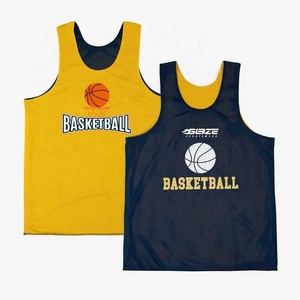 Conjuntos de Camisetas de Baloncesto Reversibles para Hombre de Primera Calidad a Bajo Precio, Tallas Grandes, Logotipo Personalizado del Equipo, Transpirables, de Secado Rápido, 100% Poliéster - Product Image 3
