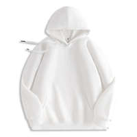 Erkek %100 Pamuklu Kışlık Düz Renk Sokak Modası Kapüşonlu Sweatshirt Özelleştirilebilir
