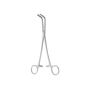 Pinzas bronquiales manuales de acero inoxidable Altomme Instruments, 8 cm, punta de 23 mm, certificación CE, instrumento para cirugía cardiovascular torácica - Product Image 1
