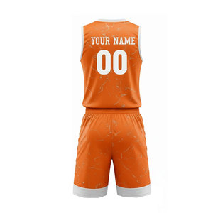 Tenue de basket-ball de haute qualité en polyester respirant, ensemble de vêtements de sport durables pour les jours de match - Product Image 3