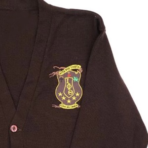 Wholesale Greek Wear <b>Cardigan</b> <b>Sweater</b> Style With Custom Colour & Embroidery Knit Sorority University College <b>Sweater</b> Unisex - Product Image 2