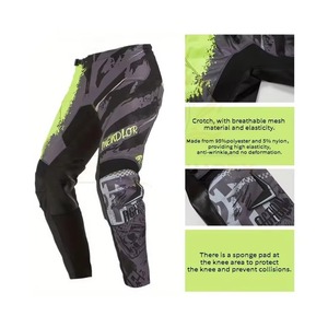 Traje de Motocross para Hombre de la Mejor Calidad, Ropa de Carreras Todoterreno, Color Único, Marca Personalizada, Proveedor al por Mayor, ODM - Product Image 5