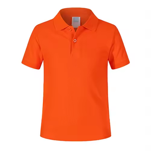 Polo de Verano para Niños 100% Algodón Piqué, Bordado Personalizado, Uniforme Escolar, Servicio OEM DHL - Product Image 3