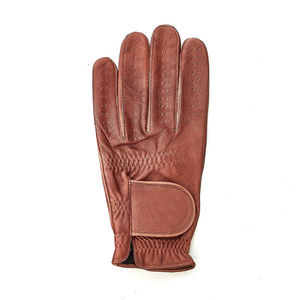 Guantes de Equitación de Cuero Genuino Premium para Hombre y Mujer, Transpirables, Perforados, Suaves y Antideslizantes - Product Image 3