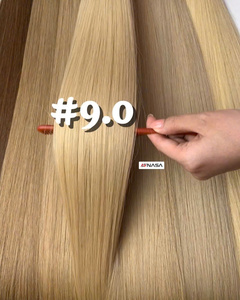 Extensions de cheveux en vrac russes 100g couleur claire 65cm longueur faisceaux de cheveux humains vietnamiens par les fournisseurs du Vietnam - Product Image 1