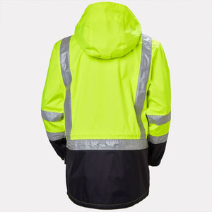 Hi Vis Construction Safety Uniforms Reflecting <b>Jacket</b> Coats Workwear High Visibility Safety Clothing Security <b>Worker</b> <b>Jackets</b> - Product Image 4