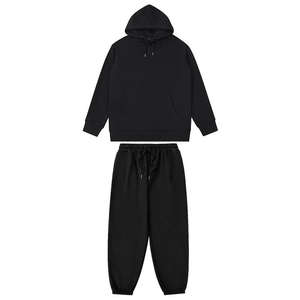 Conjunto Deportivo de Alta Calidad Personalizado 100% Algodón Francés Terry, Sudadera con Forro y Pantalones Deportivos Unisex - Product Image 6