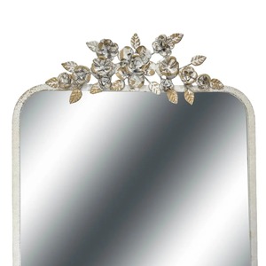 Premium Quality Floral <b>Metal</b> <b>Frame</b> Mirror Ideal For Bathroom Wash Basin And Lobby Interior Styling Wholesale From India - Product Image 3