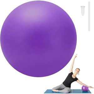 Pelota de Pilates de 9 Pulgadas para Ejercicios de Gimnasio, Entrenamiento del Core, Mejora de la Estabilidad, Yoga - Product Image 1