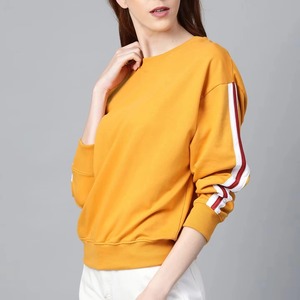 Sweat-shirt en polaire pour femme, respirant, en coton, à séchage rapide, imprimé, décontracté, à manches longues, col rond - Product Image 3