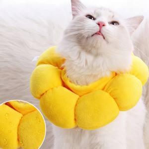 Pet Dog Neck Anti-Lick Soft Cute Polyester Print <b>Head</b> <b>Cover</b>/Knee Pad Made in Vietnam - Product Image 4