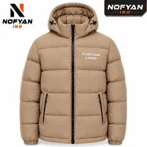 Chaqueta Acolchada de Invierno Personalizada, Fabricante OEM ODM, Chaqueta con Capucha, Acolchada, al por Mayor, Marca Privada - Product Image 1
