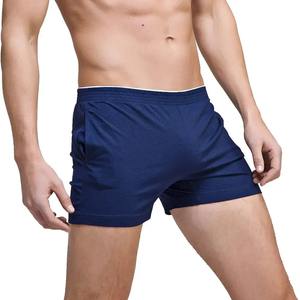 Pantalones Cortos Deportivos para Hombre, de Algodón, para Gimnasio, Entrenamiento, Descanso, con Cintura Elástica, Casuales, Tipo Pijama, con Bolsillos, para Correr y Estar en Casa - Product Image 5