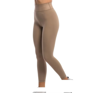 Ropa Deportiva al por Mayor, Leggings de Yoga para Mujer, Pantalones Deportivos, Sujetadores Deportivos de Secado Rápido, Transpirables, de Cintura Alta, Spandex/Poliéster, Sólidos - Product Image 5