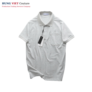 เสื้อโปโลผู้ชายสุดหรูเสื้อเครื่องแบบพิมพ์ลายใส่ได้ทั้งชายและหญิงปักโลโก้แห้งเร็วสำหรับฤดูร้อน - Product Image 3