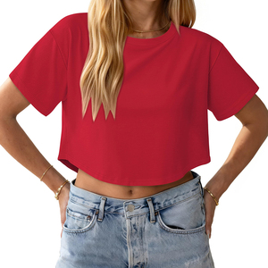 Women's Ringer T Shirt Breathable Contemporary Stylish Sporty Look UV Protection Stretchable <b>Material</b> Solid Color Women T Shirt - Product Image 2