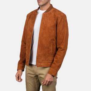 Chaquetas de Cuero Clásicas con Cremallera para Hombre, Estilo Informal, Nueva Colección de Chaquetas de Cuero para Hombre, Cortavientos de Invierno - Product Image 4