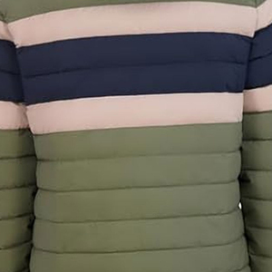 Veste matelassée courte pour homme, col montant, chaude, style bulle, doudoune décontractée d'hiver, vêtement d'extérieur en softshell, fermeture éclair sur le devant, vente en gros - Product Image 4