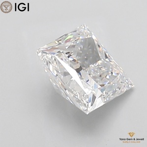 Diamant de laboratoire CVD de 3,00 carats avec certificat IGI, couleur D, clarté VVS1, taille PRINCESS, prêt pour la création de bijoux sur mesure - Product Image 4