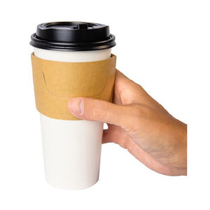 Manchons en carton personnalisables pour gobelets – Supports isolants pour boissons chaudes et froides - Product Image 3