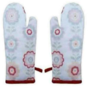 Guantes de Cocina de Algodón 100% Orgánico al por Mayor, Personalizados con Impresión OEM, Doble Lona, Ecológicos, Resistentes al Calor, Aptos para Lavavajillas - Product Image 5