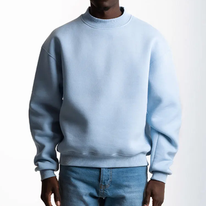 Fabricant OEM personnalisé de sweat-shirts en molleton de coton, étiquette privée, production en gros, fournisseur de pulls à col rond - Product Image 1