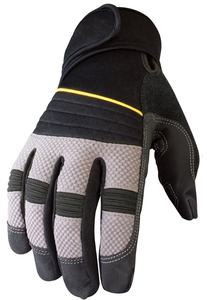 2025 cuir mécanique Anti Vibration doigt complet paume rembourrage poignet Wrap gants Anti-Vibration - Product Image 5