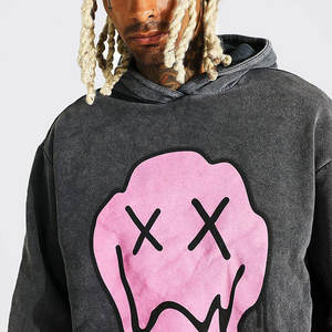 Conjunto Deportivo Vintage de 2 Piezas para Hombre, Sudadera con Capucha y Pantalones Rectos, Estilo Casual Holgado, Hip Hop, Streetwear Y2K - Product Image 3