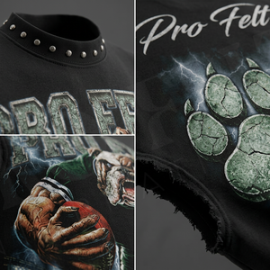 Men Graphic Customized Own Brand Name Embroidery Cotton Sleeveless Tank Top Muscle Tee Vintage Style Fashion Trendy T Shirt - Product Image 4