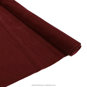 ปรับแต่งผ้าเรยอนทอแบบมีลายด้านหลัง APP ขนาด 54 นิ้ว ผ้าโพลีเอสเตอร์คุณภาพสูงแบบฟล็อกกิ้ง รุ่น APP76-2039 สีแดง - Product Image 1