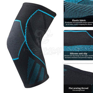 Hecho con tela de alta calidad, soporta el codo y permite realizar entrenamientos intensos, y ofrece una durabilidad prolongada. - Product Image 6