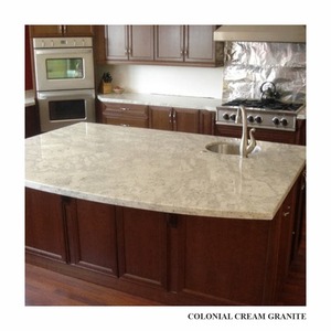 Elegant Colonial Cream & Colonial Gold Cutter Granite Slabs 2CM Natural Stone for Flooring, Wall Cladding and Interior - Product Image 3