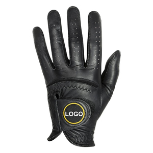 Stylish Black Leather <b>Driving</b> <b>Gloves</b> Featuring Full-Finger Coverage Non-Slip Palm Grip Breathable Material - Product Image 4