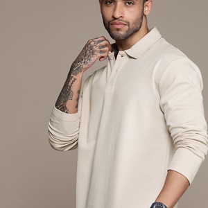 Chemises formelles pour hommes à manches longues, qualité supérieure, prix raisonnable, avec logo personnalisé brodé/imprimé, tricotées, anti-boulochage - Product Image 2