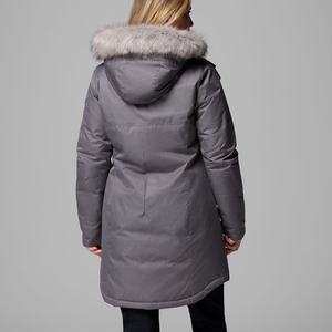 Contemporary <b>Women's</b> Quilted <b>Long</b> Parka <b>Coat</b> Breathable Hooded Winter Outerwear ODM Factory 2026 - Product Image 2