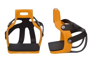 Endurance Saddle Stirrups Lightweight Aluminum Horse Riding Stirrups Anti-Slip Wide Foot Bed <b>Equestrian</b> Safety Stirrups - Product Image 3