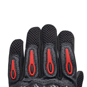 High Quality Non <b>Slip</b> Unisex <b>Half</b> Finger Motorbike Gloves Stretch Wear-Resistant Polyester Polyurethane Coated Outdoor Sports - Product Image 2
