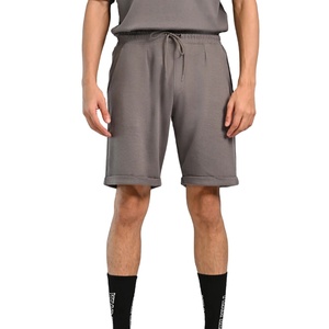 <b>Men's</b> Premium Micro Stretch Denim <b>Shorts</b> Athletic Fitness Jogging Gym Workout <b>Runner</b> High Quality Streetwear Soft Comfortable - Product Image 1