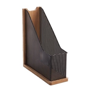 Best Trending Desktop Document Storage Box File Books Magazine Rack Sorter Office Home Office Desk File <b>Basket</b> Organizer - Product Image 2