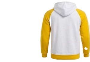 Wholesale Winter Men's 100% Cotton Breathable Eco-Friendly Large <b>Hoodie</b> with Pockets, Naturally Soft and Durable Seams - Product Image 2