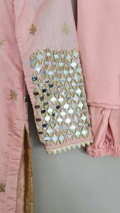 Costume indien pakistanais avec travail de miroir prêt à porter Shalwar Kameez Vêtements Robe à la mode 2021 - Product Image 3