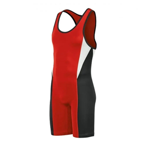 Traje de Lucha Libre Elástico en Cuatro Direcciones, Ligero, Transpirable, de Secado Rápido, Duradero, de Poliéster Ajustado para MMA - Product Image 1