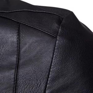 2025 Premium Comfortable Wholesale New Fashion Design Men Racing Wear Fashion <b>Leather</b> <b>Jacket</b> High Street <b>Jacket</b> for Man - Product Image 5